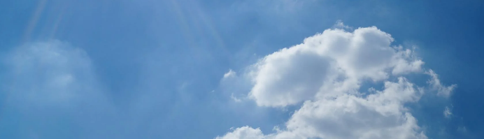 Open sky symbolising long-term growth and a brighter financial future with Virgin Money Super.
